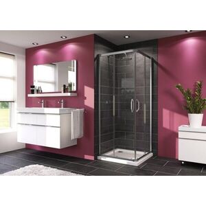 HUPPE Sprchový kout čtverec 80x80 cm Hüppe Next 140102.069.322 140102.069.322 obraz