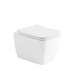 OLSEN SPA Závěsné wc NOVA RIMLESS se SLIM sedátkem SOFT-CLOSE OLKGNO31DAK00 obraz