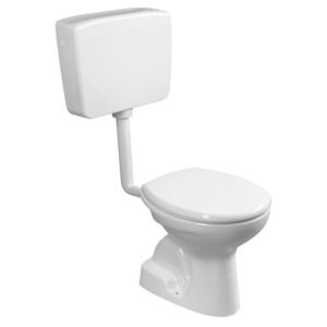 SAPHO WC kombi, dvojtlačítko 4/8l, spodní odpad, bílá TP3408 obraz