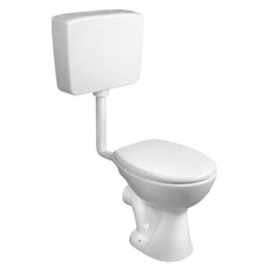 SAPHO WC kombi, dvojtlačítko 4/8l, zadní odpad, bílá TP3308 obraz