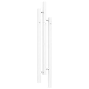 CERANO Koupelnový radiátor Fabiano háčky na ručníky boční připojení 251 W bílá lesklá 1200x220 mm CER-148970 obraz