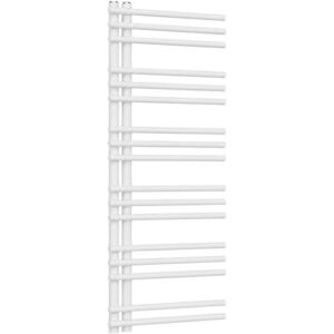CERANO Koupelnový radiátor Burke L/P asymetrické připojení 50mm 430 W bílá lesklá 1200x500 mm CER-196266 obraz