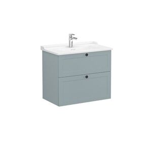 Koupelnová skříňka s umyvadlem VitrA Root 80x67x46 cm zelená mat ROOTC80GINTC ROOTC80GINTC obraz