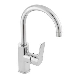 Dřezová baterie SAT Cube Way bez výpusti chrom CU280 CU280 obraz