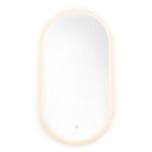 Zrcadlo s LED osvětlením, vyhřívanou fólií a senzorem Naturel Project 40x80 cm ZPROV8040LED ZPROV8040LED obraz