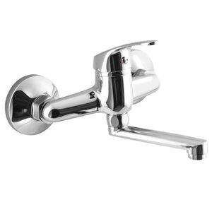 AQUALINE 35 nástěnná baterie, ramínko ploché 120, chrom 52029 obraz