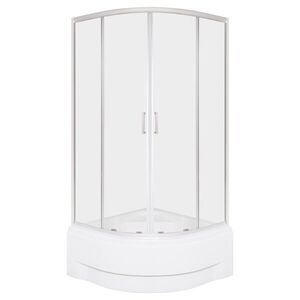 KERRA Sprchový kout s vaničkou Aruba GL 80, chrom 5907548125811 obraz