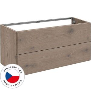 CERANO Koupelnová skříňka pod umyvadlo Adele TIP-ON otevírání dub Cannolo Cremona 120x60x44, 8 CER-069095 obraz