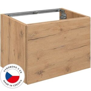 CERANO Koupelnová skříňka pod umyvadlo Adele TIP-ON otevírání dub zlatý Craft 70x40x44, 8 CER-692396 obraz
