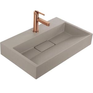 REA Umyvadlo z litého mramoru GOYA TAUPE 60CM REA-U4413 obraz