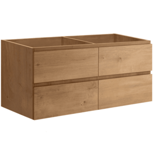 CERANO Koupelnová skříňka pod umyvadlo Carole dub medový 119x48x45 CER-431590 obraz