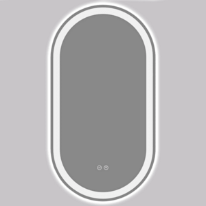 CERANO Koupelnové LED zrcadlo Ayvo 40x80 CER-8050BD79948 obraz
