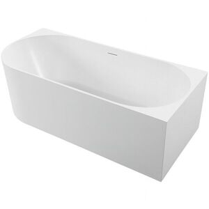 CERANO Vana akrylátová Bianco volně stojící asymetrická pravá bílá lesklá 170x79x60 CER-413603 obraz