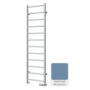 Radiátor kombinovaný ISAN Aura 138x40 cm holubí modř RAL5014 DDIN13800400SK07 DDIN13800400HM obraz