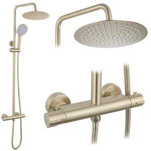 REA Sprchová sada bez výtoku s termostatem Lungo Gold Brush REA-P6730 obraz