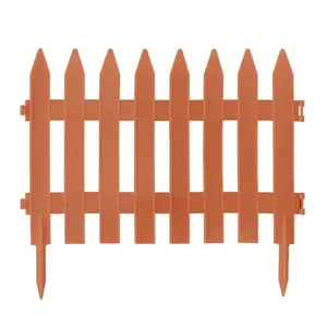 Zahradní plot Garden Classic 2 R624 - Terakota 3600 mm obraz