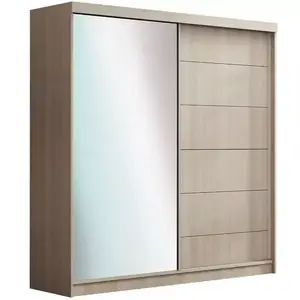 Šatní skříň Infiniti 150cm Dub Sonoma/Hnědá obraz