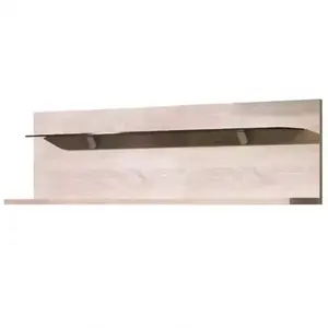 Polička Fill 127 cm Dub Sonoma/Grafit obraz