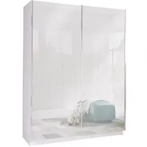 Šatní skříň Se Zrcadlem Batumi 6 150cm Bílý obraz