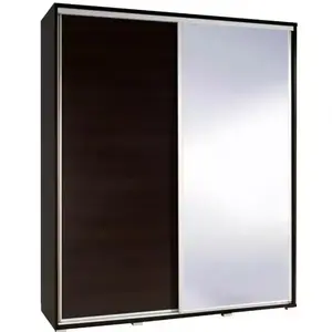 Šatní skříň Se Zrcadlem Penelopa 155 cm Wenge obraz