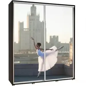 Šatní skříň Penelopa 155 cm baletka 4 obraz