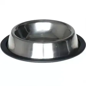 Miska protiskluzová chrom 0, 25 l / 11 cm obraz