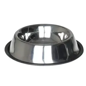 Miska protiskluzová chrom 0, 9 l / 17 cm obraz