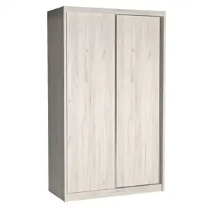Šatní skříň Karol 143cm Dub Kraft Bílá obraz