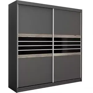 Šatní skříň Turyn 203cm Lava obraz