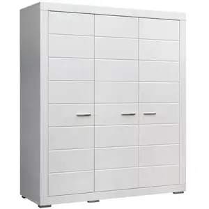 Šatní skříň Snow 3d 166cm Bílá Mat obraz