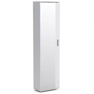 Šatní skříň Se Zrcadlem Justus 06 White obraz