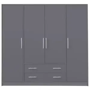Šatní skříň Smart SR1 200 cm antracyt obraz