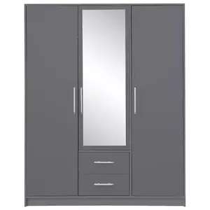 Šatní skříň Smart SRl2 150 cm antracyt obraz
