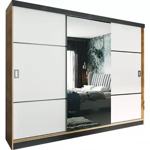 Šatní skříň Retro 200 3l Craft / Přední Bílý obraz