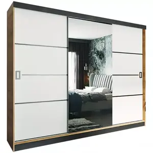 Šatní skříň Retro 200 4l Craft / Přední Bílý obraz