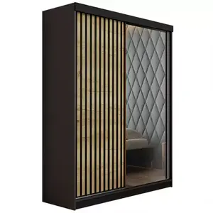 Šatní skříň Malani 138 L Grafit / Přední Craft obraz