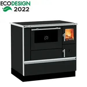 Kuchyňská kamna Dominant 90 7, 6 Kw antracit levá obraz