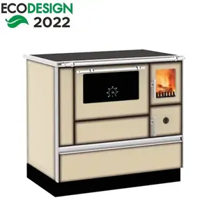 Kuchyňská kamna Dominant 90 capuccino 7, 6 kW pravá obraz