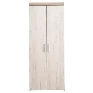 Šatní skříň Arno 2k Šedá/Schrank Dub 11008691 obraz