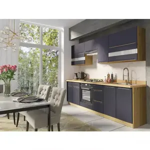 Kuchyňská linka Glamour 260 C Plus s pracovní deskou blue obraz