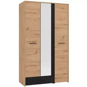 Šatní skříň Varadero artisan/černá 3K1F1O 11011627 obraz