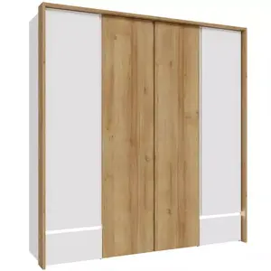 Šatní skříň Whiteheaven 205 cm LNBS3411B-M216 s osvětlením obraz