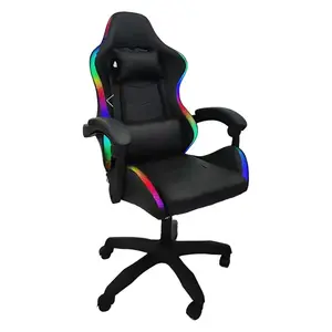Křeslo pro hráče Herodion DS90122P černá/RGB obraz