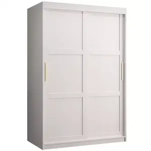 Skříň Amiro 1 120 bílý/bílý obraz