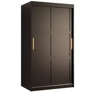 Šatní skříň Amiro 1 100 černý/černý obraz
