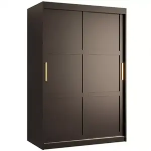 Šatní skříň Amiro 1 120 černý/černý obraz