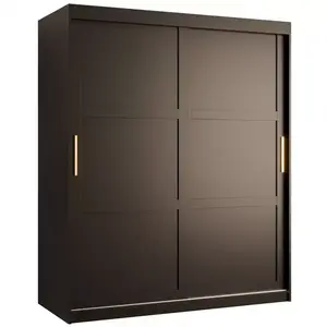 Šatní skříň Amiro 1 150 černý/černý obraz