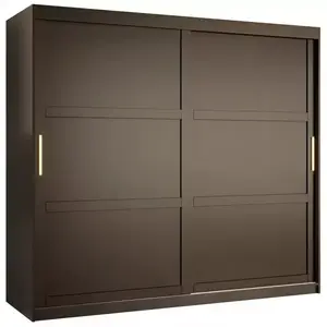 Šatní skříň Amiro 1 200 černý/černý obraz