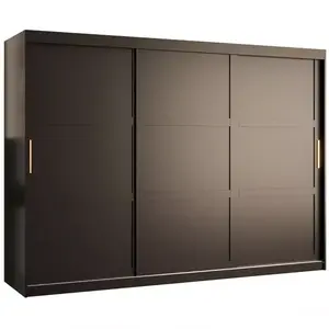 Šatní skříň Amiro 1 250 černý/černý obraz