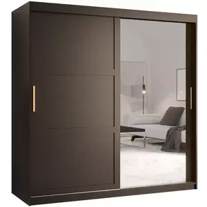Šatní skříň Amiro 2 180 černý/černý obraz